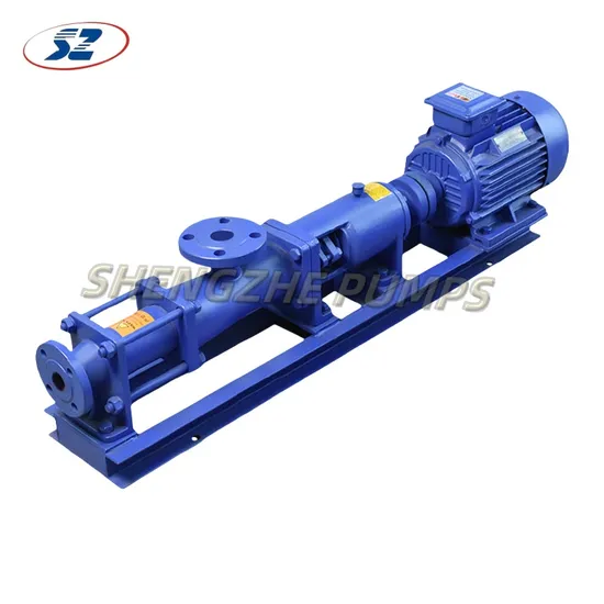 단일 스크류 모노 펌프